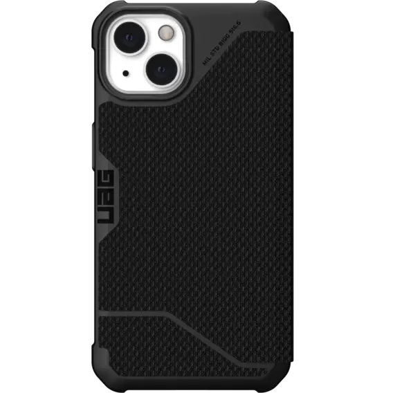 Аксессуар для iPhone Urban Armor Gear UAG Metropolis Kevlar Black (113176113940) for iPhone 13