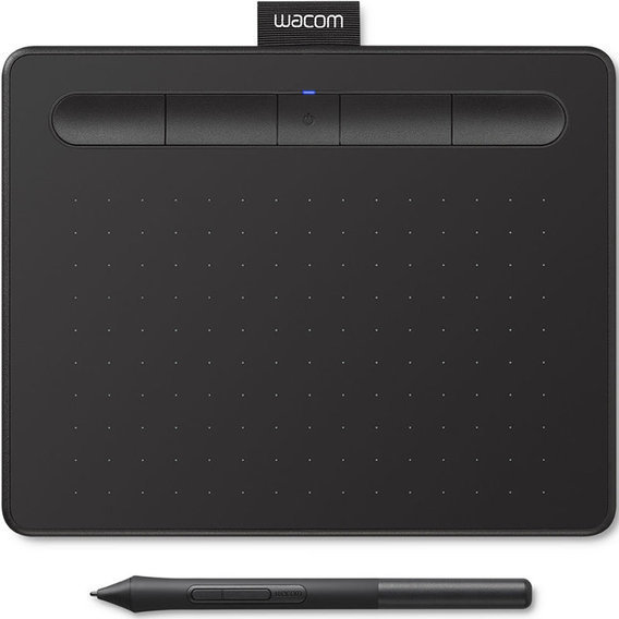 Графический планшет Wacom Intuos S Bluetooth Black (CTL-4100WLK-N) UA