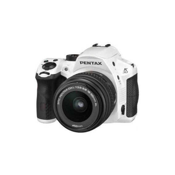 Pentax K-30 Kit (DA L 18-55mm) White