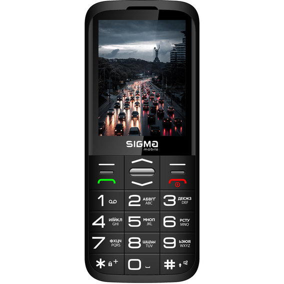 Мобильный телефон Sigma mobile Comfort 50 Grace Dual Sim Black (UA UCRF)
