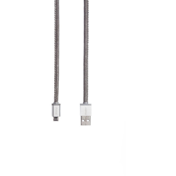 Кабель PlusUs USB Cable to Lightning LifeStar Moonlight 25cm Silver (LST2006025) Довічна Гарантія від Виробника