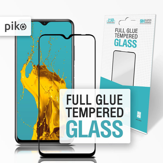 Аксессуар для смартфона Piko Tempered Glass Full Glue Black for Xiaomi Poco M3