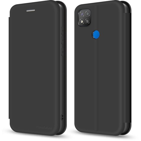 Аксессуар для смартфона MakeFuture Flip Case Soft-touch Black (MCP-XR9CBK) for Xiaomi Redmi 9C