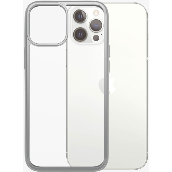 Аксессуар для iPhone PanzerGlass Clear Case Satin Silver for iPhone 12 Pro Max (0272)