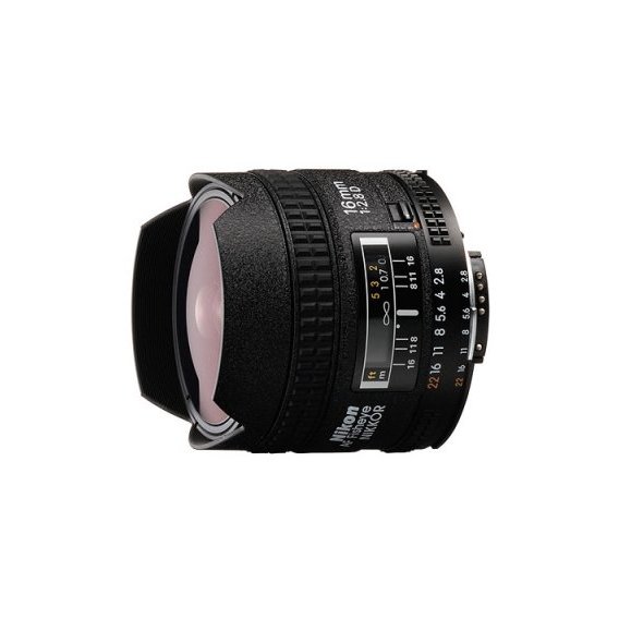 Объектив для фотоаппарата Nikon 16mm f/2.8D AF Fisheye-NIKKOR