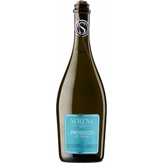 Вино игристое SERENA 1881 «Prosecco Frizzante» DOC Treviso, сухое белое, 0.75л 10.5% (BDA1SH-SER075-011)