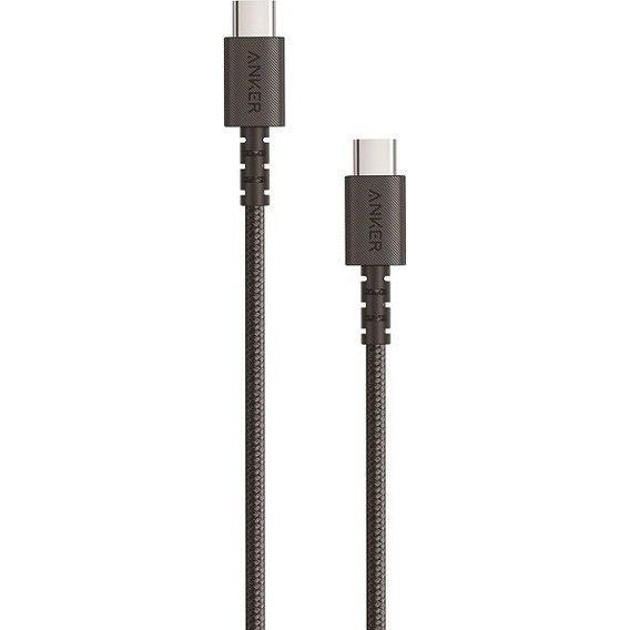 Кабель ANKER Cable USB-C to USB-C 2.0 Powerline Select+ 1.8m Black (A8033H11)