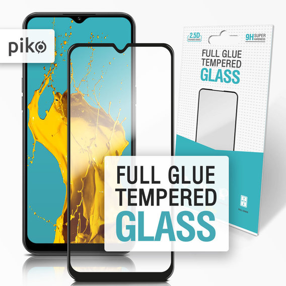 Аксессуар для смартфона Piko Tempered Glass Full Glue Black for Realme C3 / 6i / 5