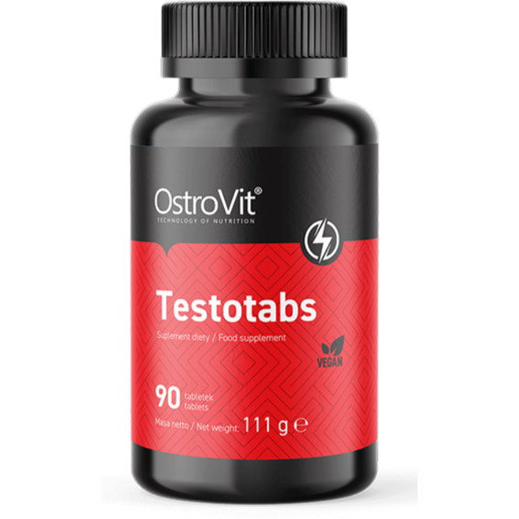 Бустер тестостерона OstroVit Testotabs 90 tabs / 30 servings