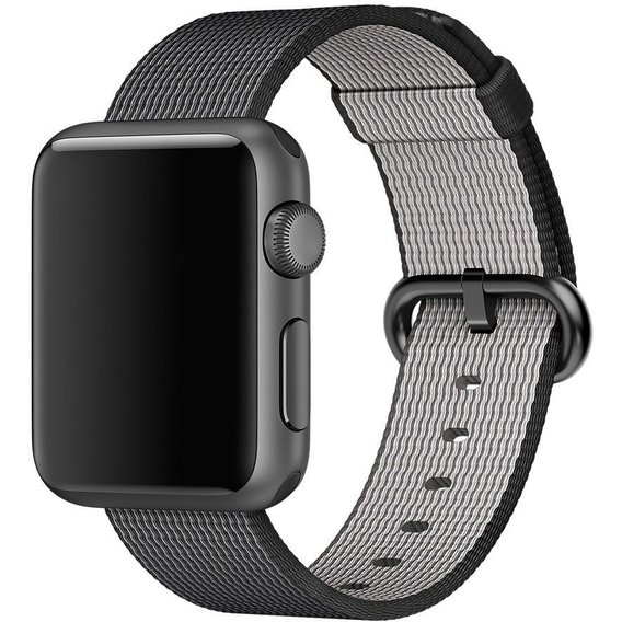 Аксессуар для Watch Fashion Nylon Band Black for Apple Watch 38/40/41mm