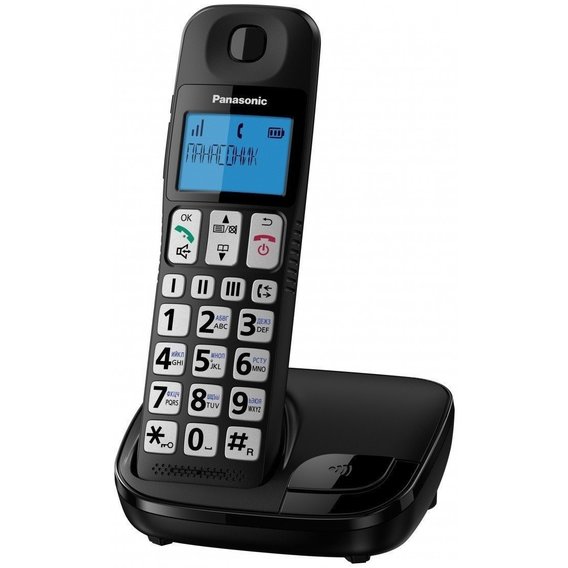 Офисный телефон Panasonic KX-TGE110UCB Black