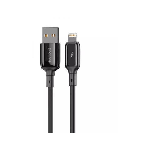 Кабель Proove USB Cable to microUSB Dense Metal 2.4A 1m Black (CCDM20001301)