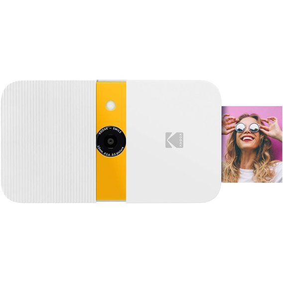 Kodak Smile Instant Camera (White)