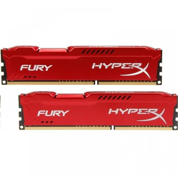 Kingston 16 GB (2x8GB) DDR4 3466 MHz HyperX Fury Red (HX434C19FR2K2/16)