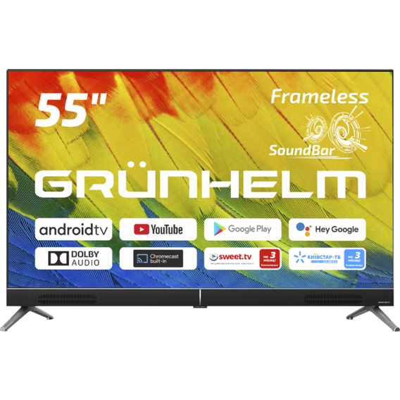 Телевизор Grunhelm GT9UFLSB55-GA2