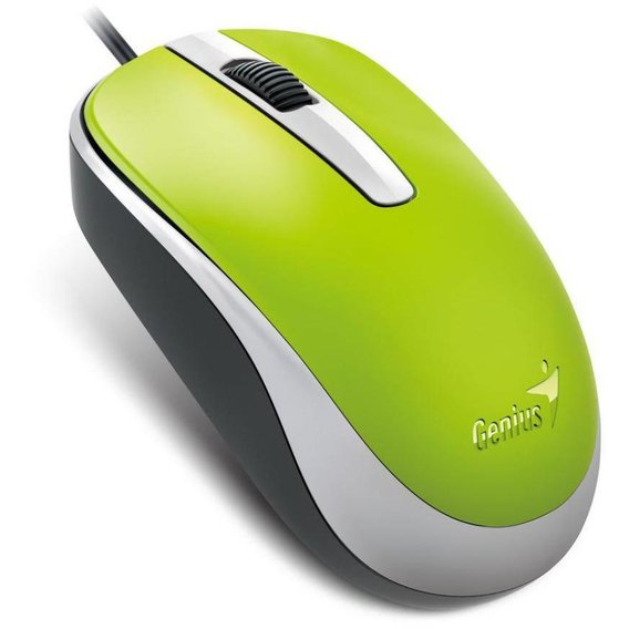 Мышь Genius DX-120 USB Green (31010105105)