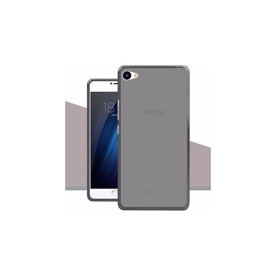 Аксессуар для смартфона TPU Case Transparent Black for Meizu U20