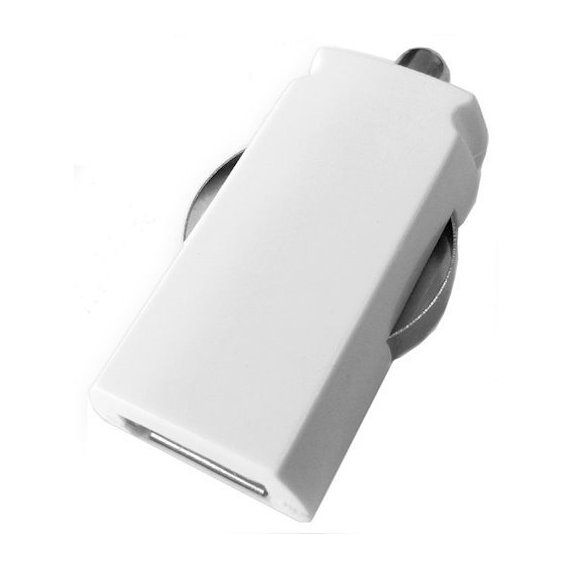Зарядное устройство Global USB Car Charger 2.1A White (MSH-SC-031)