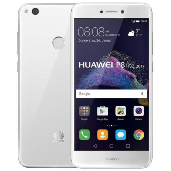 Смартфон Huawei P8 Lite 2017 3/16GB Single White