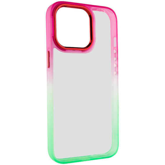 Аксессуар для iPhone TPU Case TPU+PC Fresh Sip Light Green/Pink for iPhone 14 Pro Max