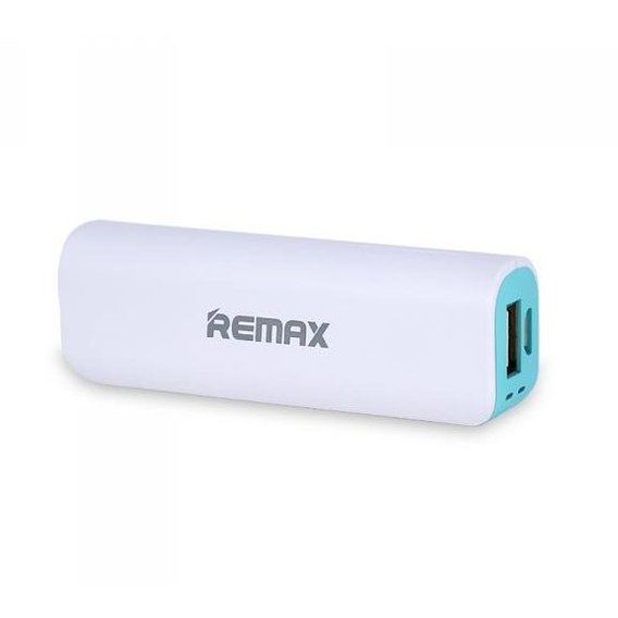 Внешний аккумулятор Remax Mini White Power Box 2600mAh Light Blue