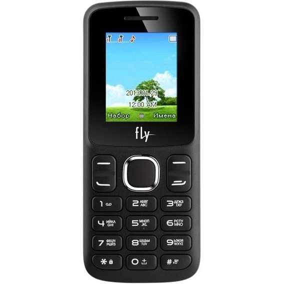 Мобильный телефон Fly FF179 Dual Sim Black (UA UCRF)
