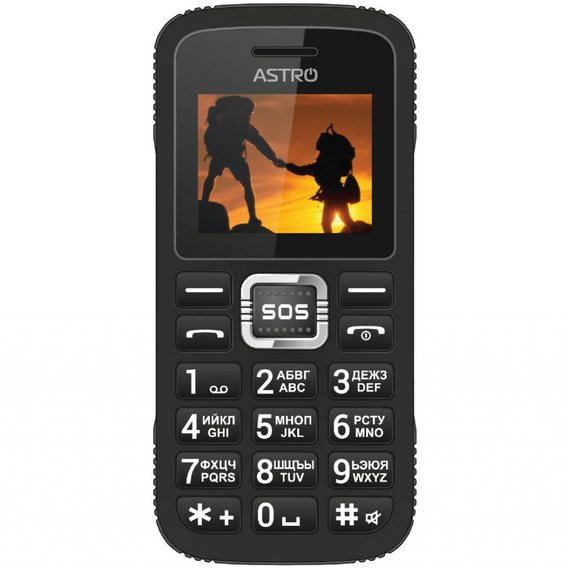 Мобильный телефон ASTRO A178 Black (UA UCRF)
