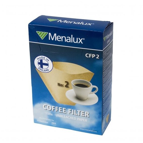 Фильтры для кофеварок Menalux CFP 2 100 шт.