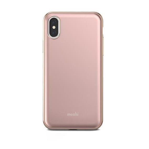 Аксессуар для iPhone Moshi iGlaze Ultra Slim Snap On Case Taupe Pink (99MO101301) for iPhone X/iPhone Xs