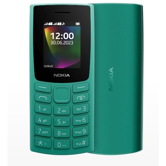 Мобильный телефон Nokia 106 (2023) Dual Emerald Green (UA UCRF)
