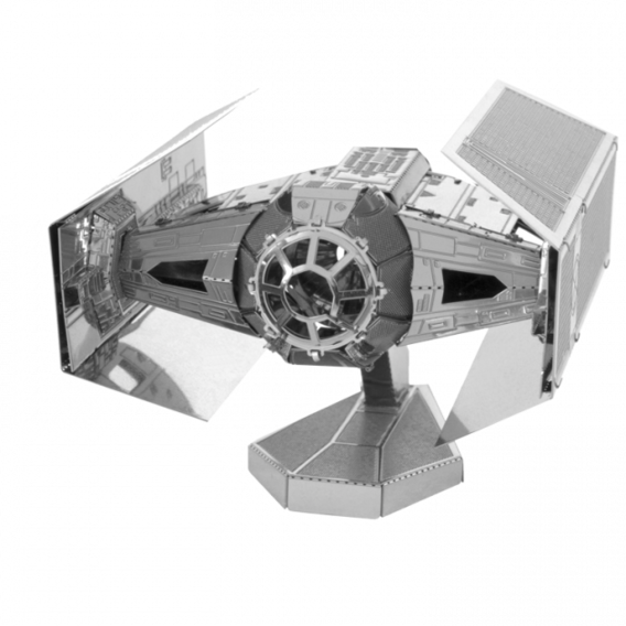 Металлический 3D конструктор Fascinations Истребитель Star Wars Darth Vader&aposs TIE, MMS253