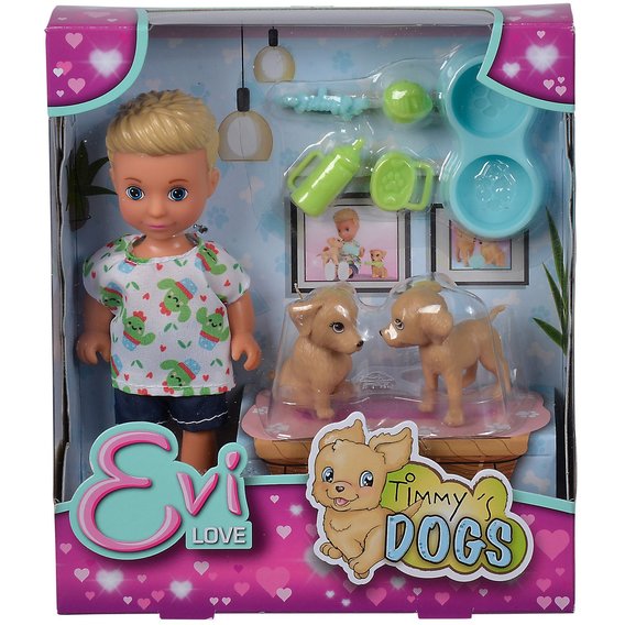 Кукольный набор Steffi & Evi Love Любимые собачки Тимми 3+ (5733496)