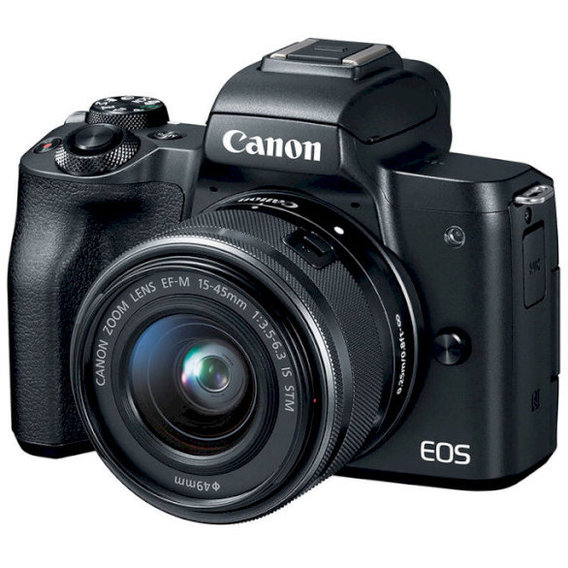 Canon EOS M50 kit (15-45mm + 55-200mm) IS STM Black