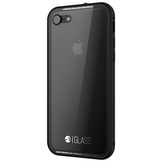 Аксессуар для iPhone SwitchEasy Glass Case Black for iPhone SE 2020/iPhone 8/iPhone 7
