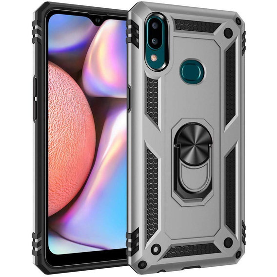 Аксессуар для смартфона Mobile Case Shockproof Serge Magnetic Ring Silver for Samsung A107 Galaxy A10s
