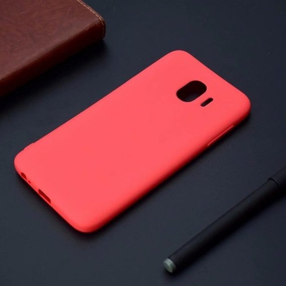 Аксессуар для смартфона Mobile Case Silicone Cover Red for Samsung J400 Galaxy J4 2018