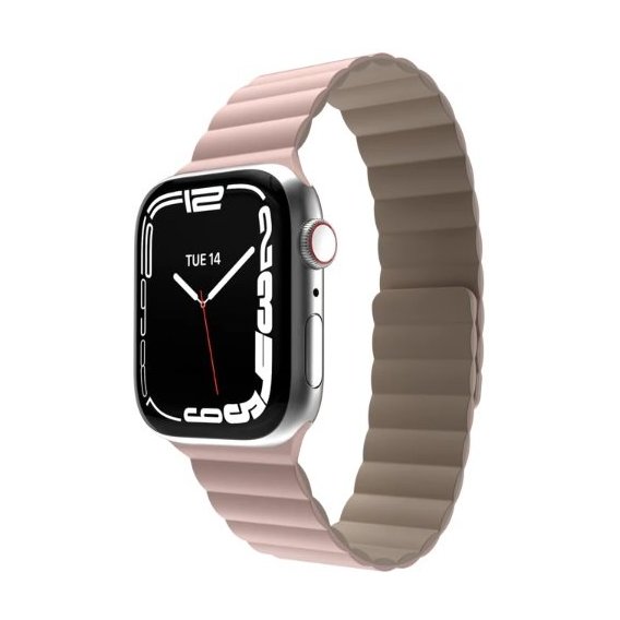 Аксессуар для Watch Switcheasy Skin Silicone Magnetic Watch Band Pink (MAW245078PK22) for Apple Watch 42/44/45/49mm