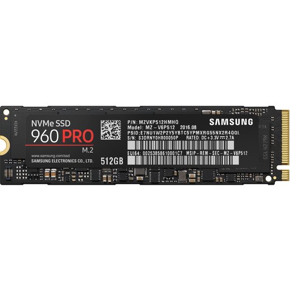Samsung SSD M.2 2280 512Gb (MZ-V6P512BW)