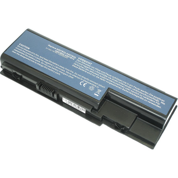 Батарея для ноутбука Acer AS07B42 Aspire 5520 14.8V Black 5200mAh OEM (9187)