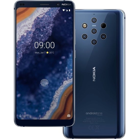 Смартфон Nokia 9 PureView 6/128GB Dual Midnight Blue (UA UCRF)
