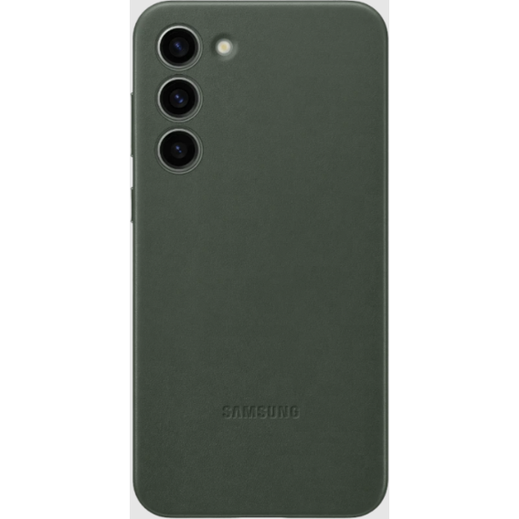 Аксессуар для смартфона Samsung Leather Case Green (EF-VS916LGEGRU) for Samsung S916 Galaxy S23+