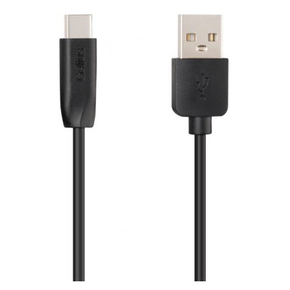 Кабель Gelius USB Cable to USB-C One 1m Black (GP-UC119)