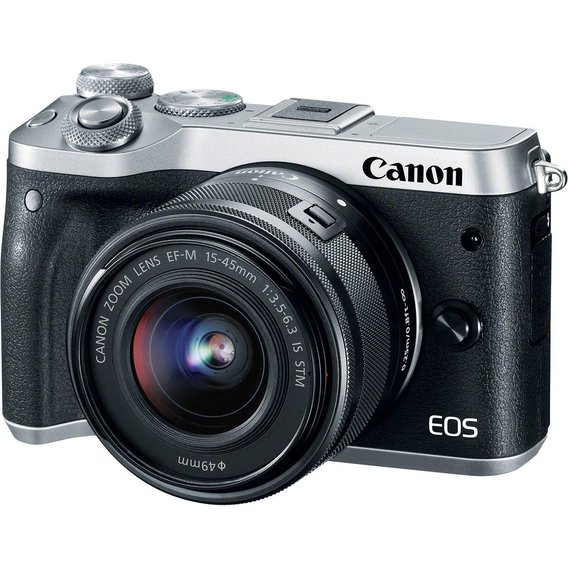 Canon EOS M6 kit (15-45mm) Silver UA