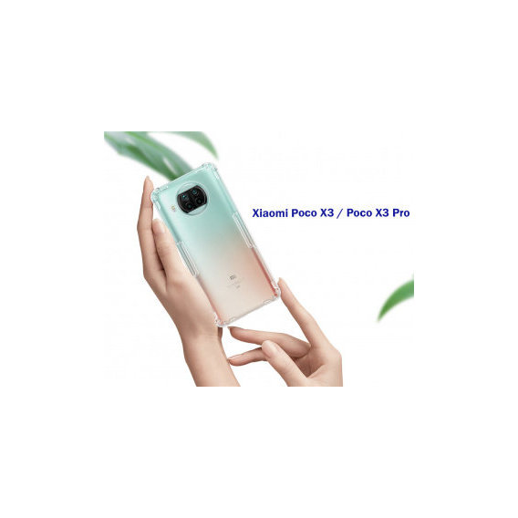 Аксессуар для смартфона BeCover TPU Case Anti-Shock Clear for Xiaomi Poco X3 / Poco X3 Pro (706972)