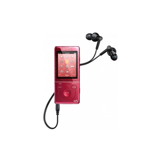 MP3- и медиаплеер SONY NWZ-E473B 4GB Red