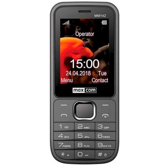 Мобильный телефон Maxcom MM142 Gray (UA UCRF)