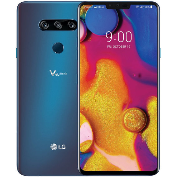 Смартфон LG V40 ThinQ 6/64GB Dual Moroccan Blue