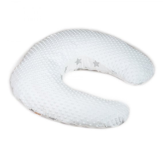 Подушка для беременных Twins Minky White белая (1201-TM-01)