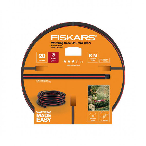 Шланг для полива Fiskars 20 м 3/4" 19 мм Q3 (1027109)