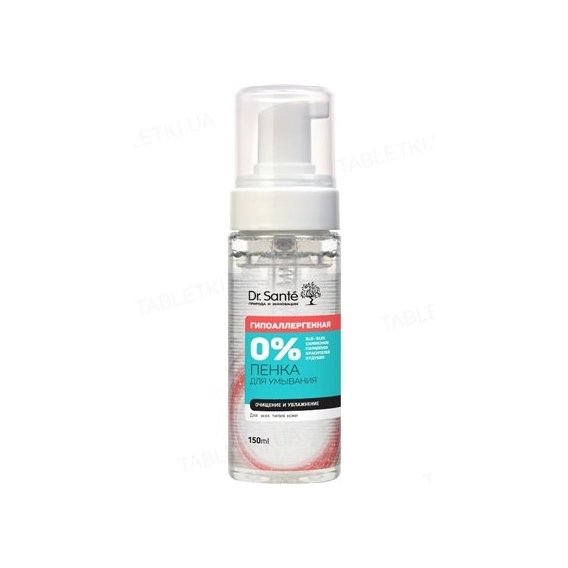 Dr. Sante 0 Percent Пенка для умывания 150ml